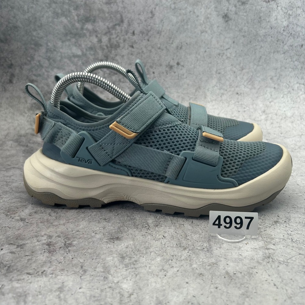 Teva Outflow Universal Water Shoe Womens 8 Citadel Blue Mesh Hiking